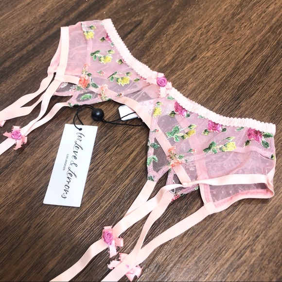 For Love And Lemons Eloise Garter - Picture 5 of 6